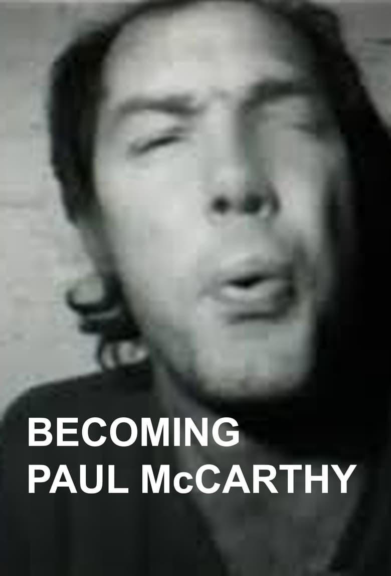 Poster of Becoming Paul McCarthy