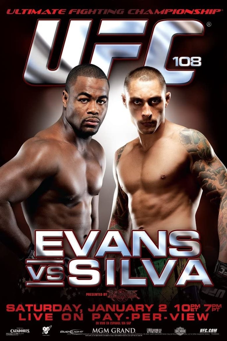 Poster of UFC 108: Evans vs. Silva