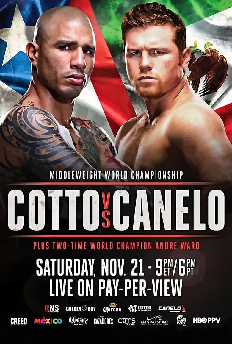 Poster of Miguel Cotto vs. Canelo Álvarez