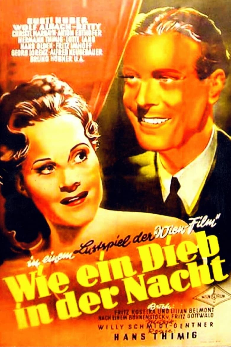 Poster of Wie ein Dieb in der Nacht