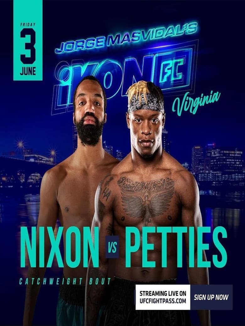 Poster of Jorge Masvidal's iKON FC 3: Nixon vs. Petties