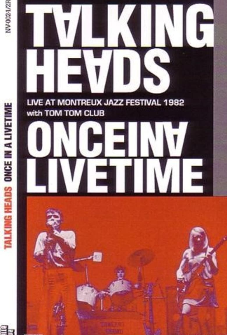 Poster of Talking Heads live at Montreux Jazz Festival