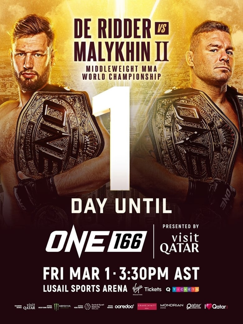 Poster of ONE 166: Qatar