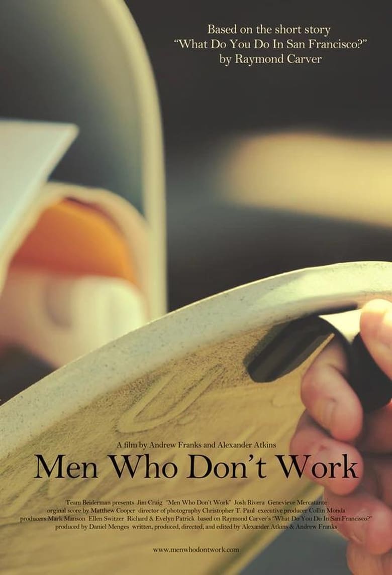 Poster of Men Who Don't Work