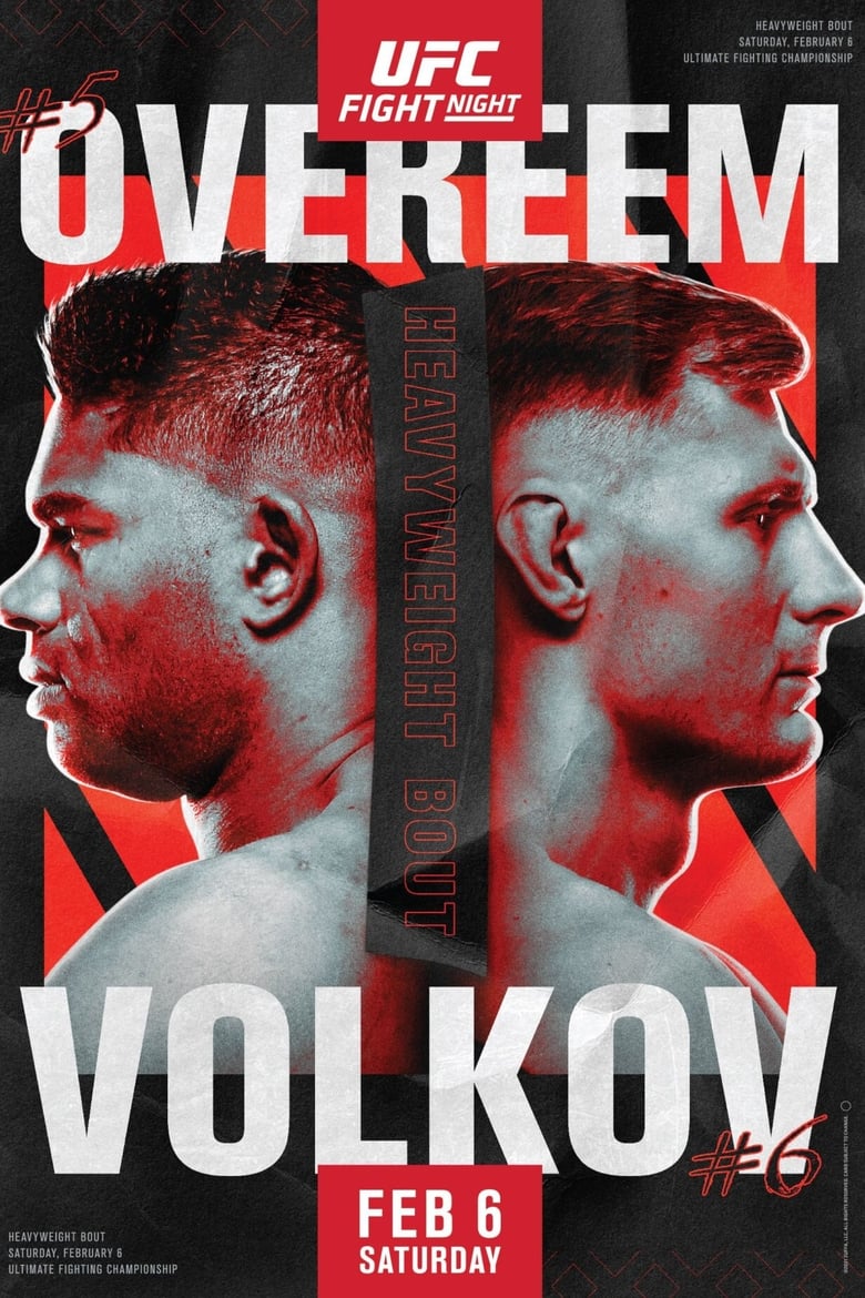 Poster of UFC Fight Night 184: Overeem vs. Volkov