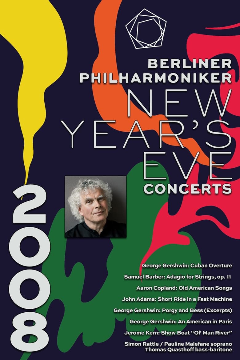 Poster of The Berliner Philharmoniker’s New Year’s Eve Concert: 2008