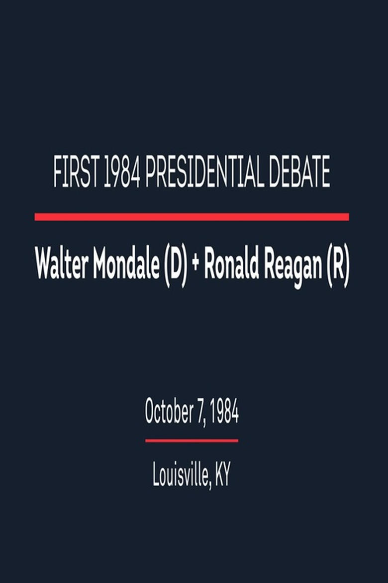 Poster of 1984 First Presidential Debate