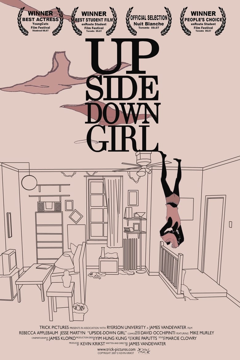 Poster of Upside-Down Girl