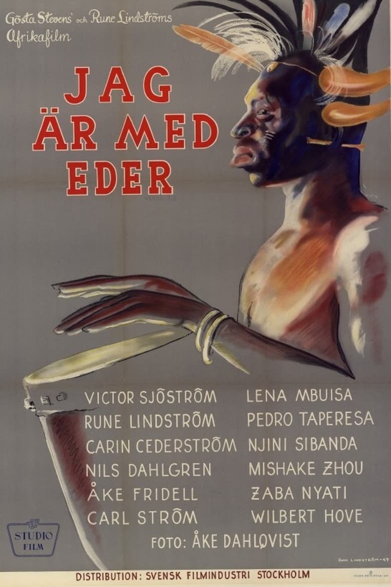 Poster of Jag är med eder...