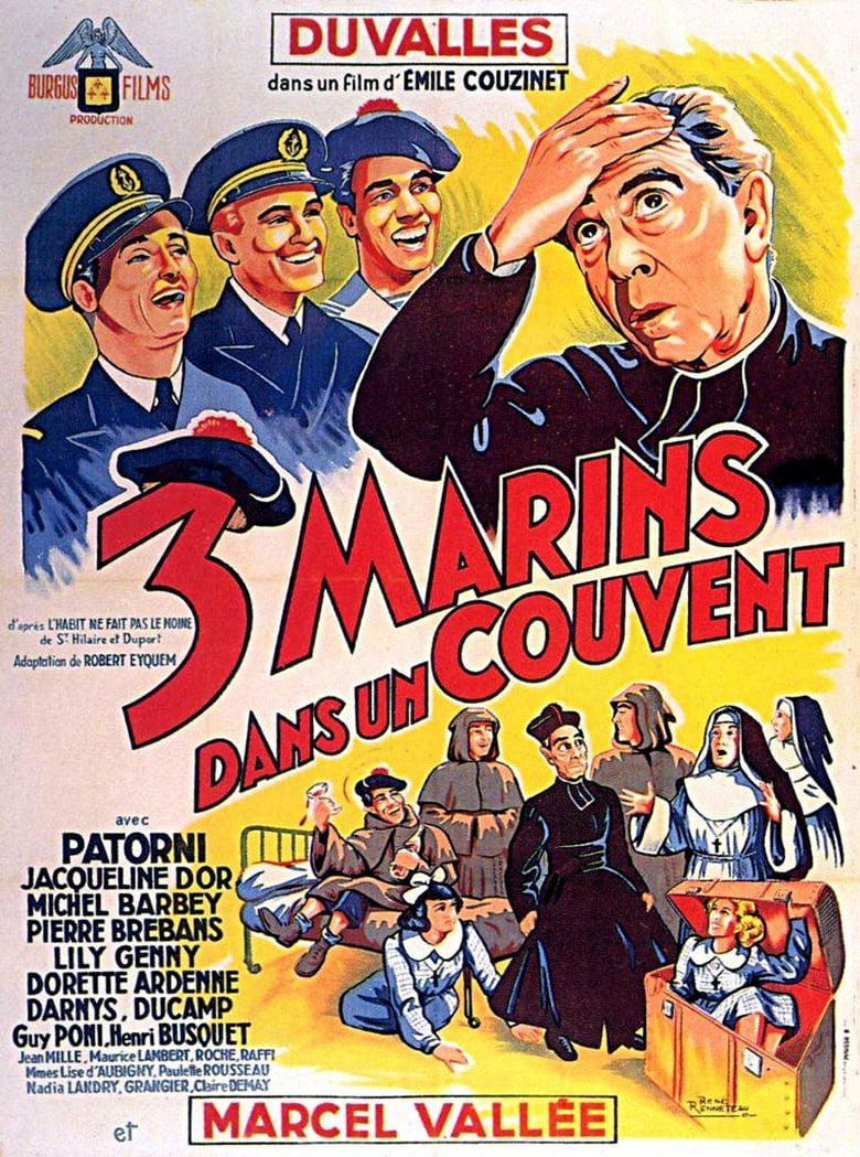 Poster of Trois marins dans un couvent