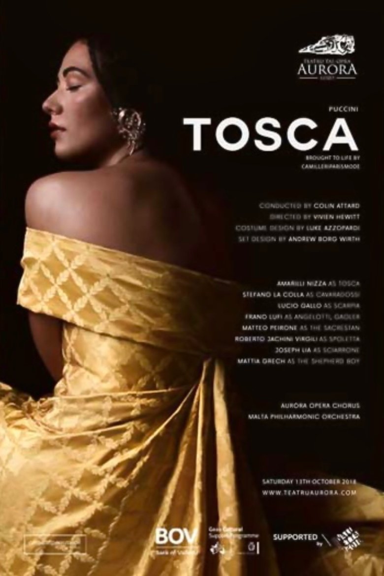 Poster of Tosca - Teatru tal-Opra Aurora