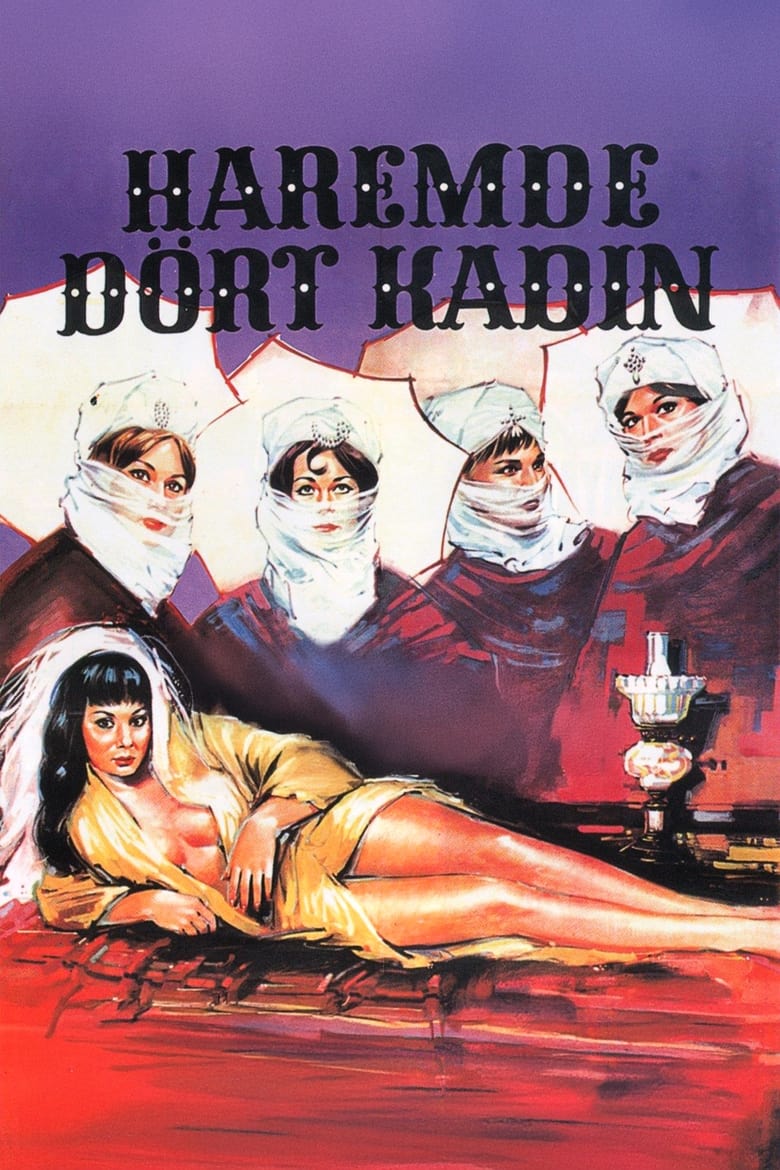 Poster of Four Women in a Harem