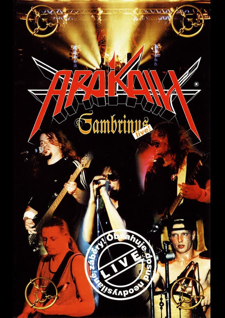 Poster of Arakain – Gambrinus live!