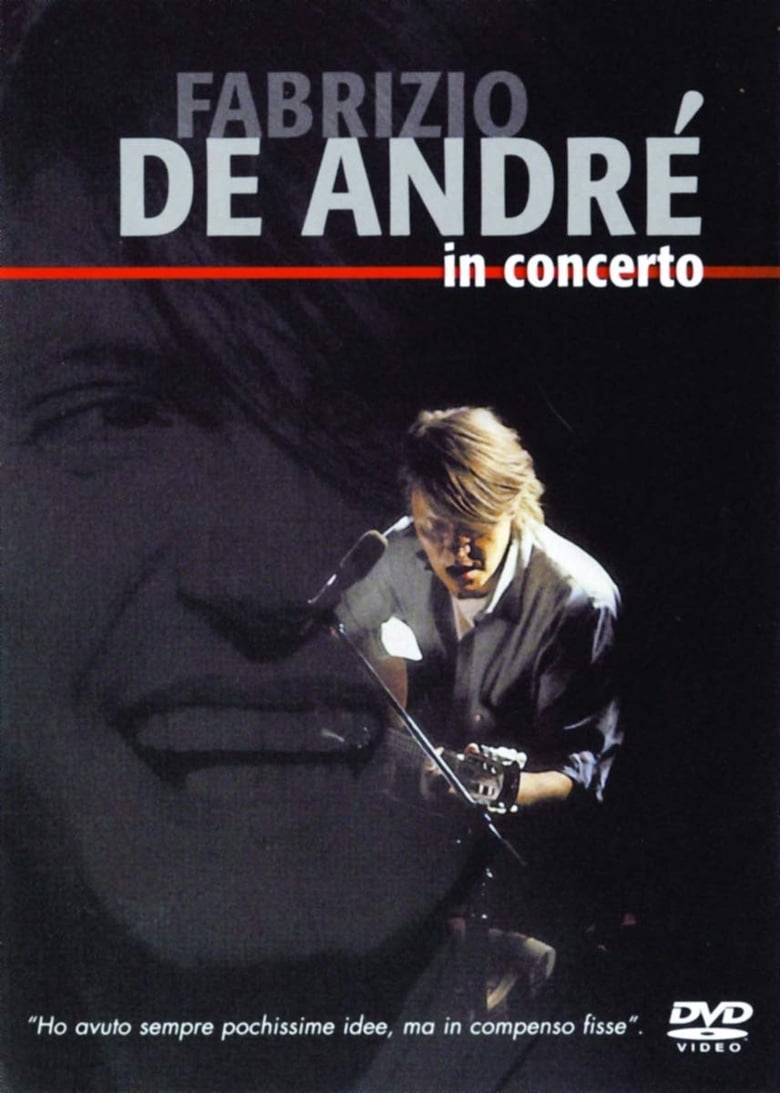 Poster of Fabrizio De André - In concerto