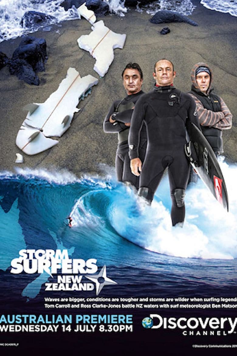 Poster of Storm Surfers: New Zealand