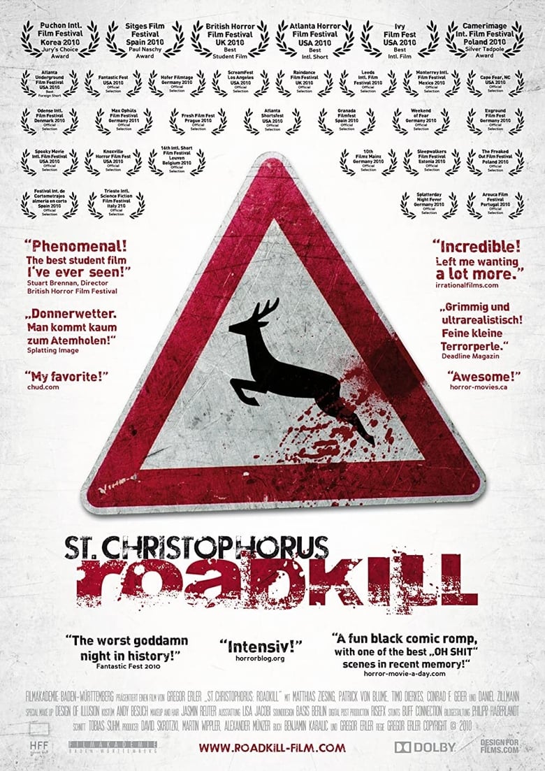 Poster of St. Christophorus: Roadkill