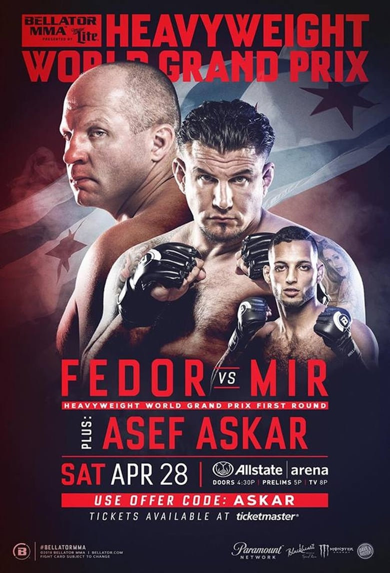 Poster of Bellator 198: Fedor vs. Mir