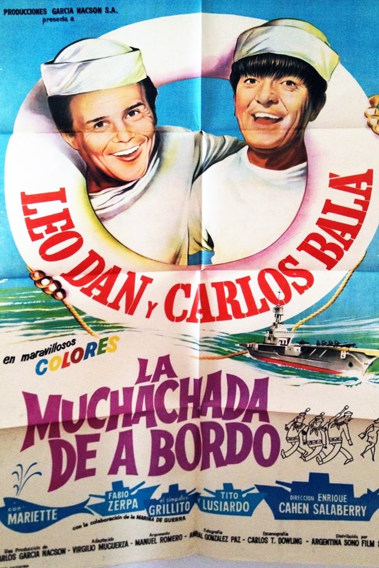 Poster of La muchachada de a bordo