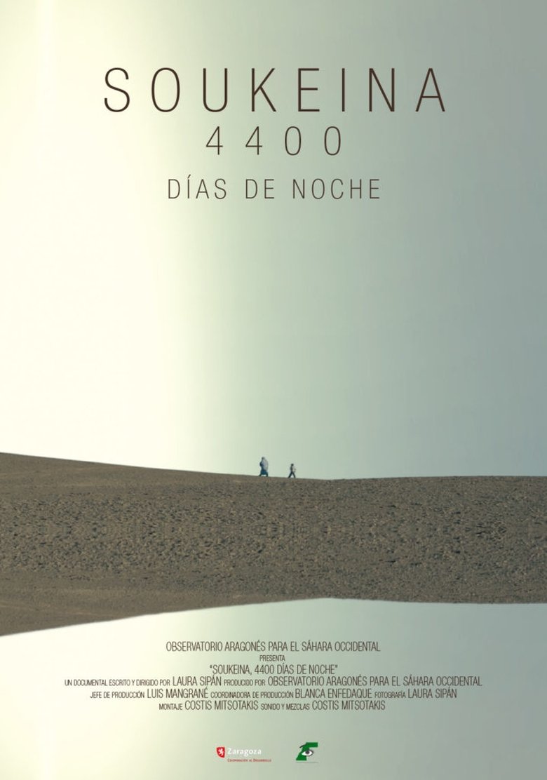 Poster of Soukeina, 4400 days of night