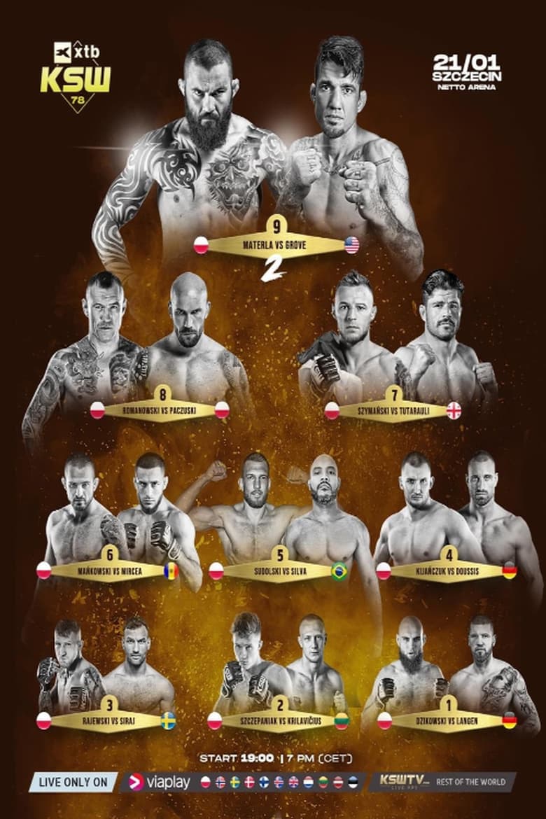 Poster of KSW 78