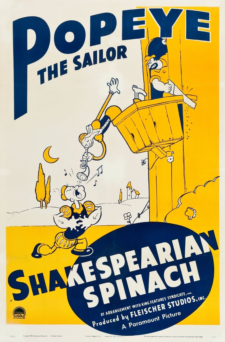 Poster of Shakespearian Spinach