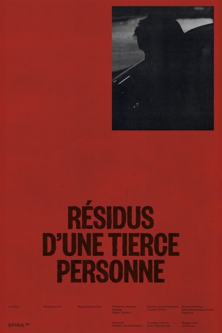 Poster of Résidus d’une tierce personne