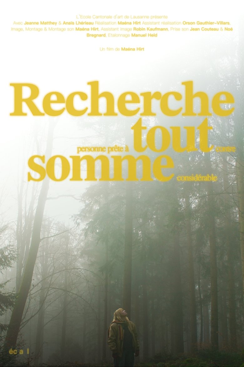 Poster of Looking for someone up to anything for a big sum of money