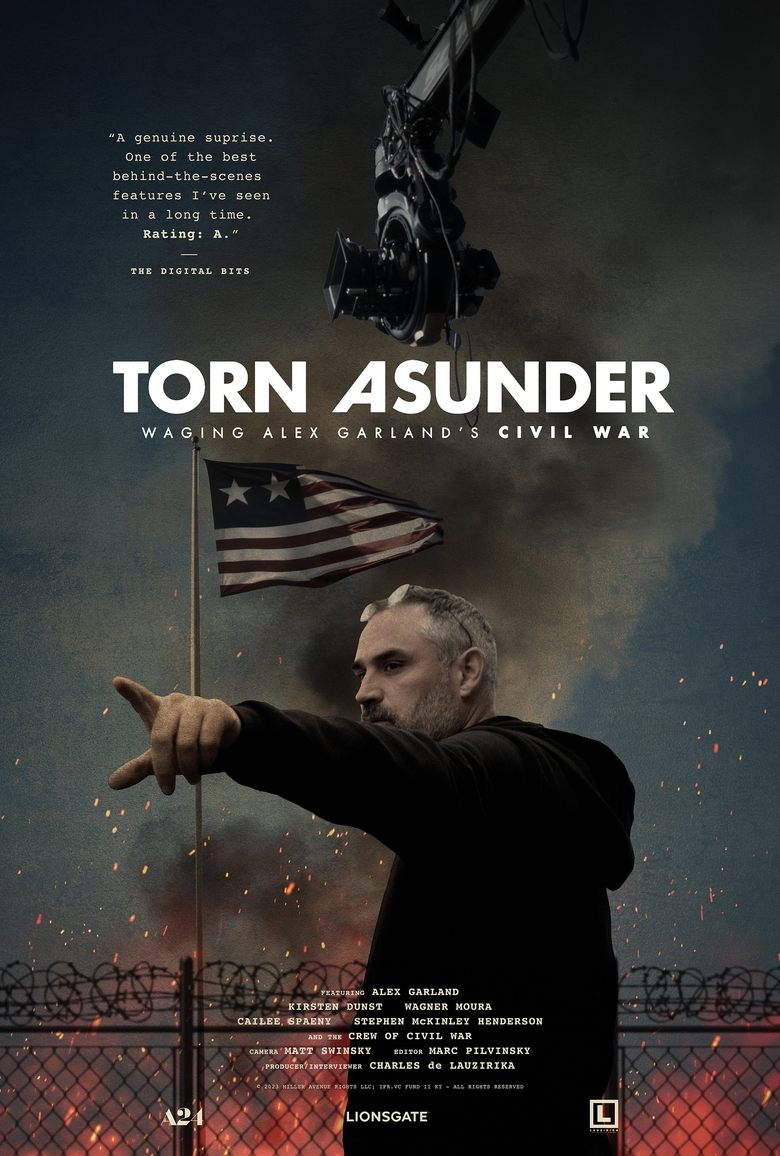 Poster of Torn Asunder: Waging Alex Garland's Civil War