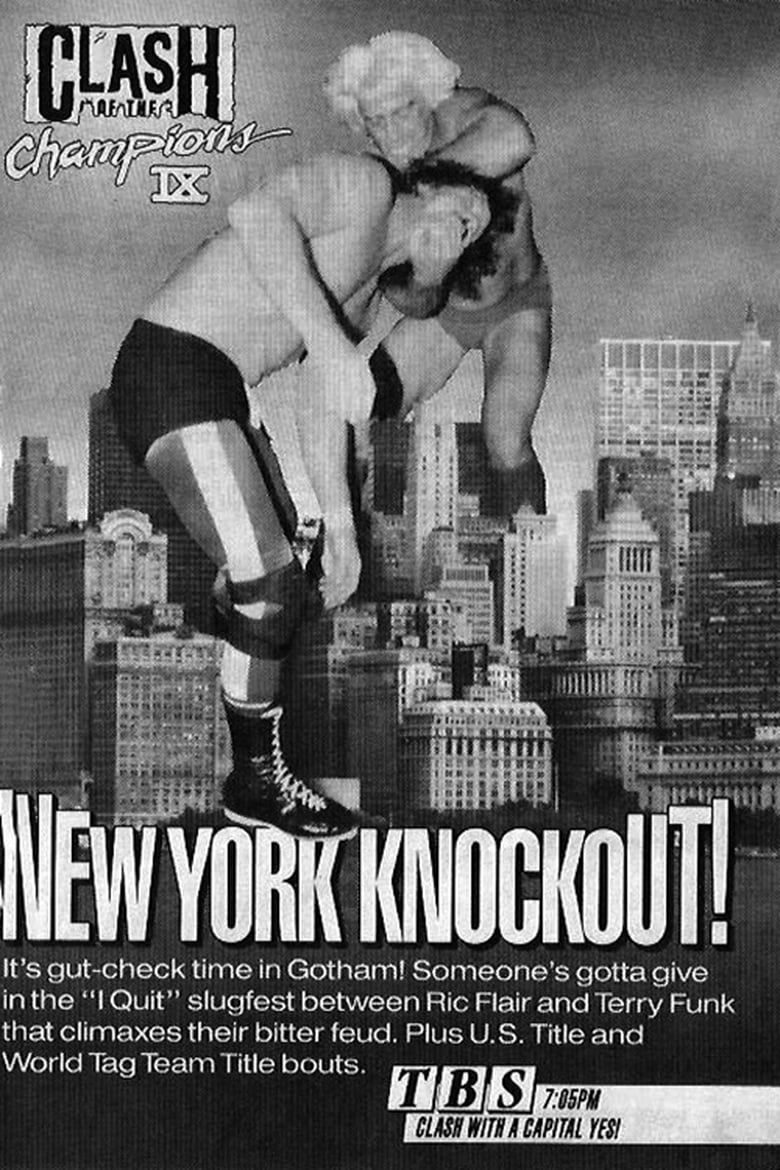 Poster of NWA Clash of The Champions IX: New York Knockout