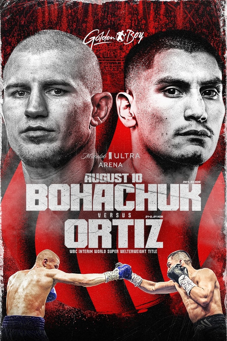 Poster of Serhii Bohachuk vs. Vergil Ortiz Jr.