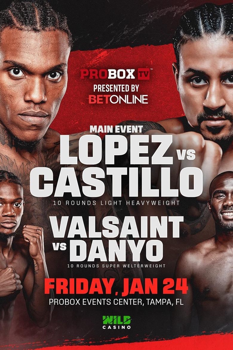 Poster of Najee Lopez vs. Lenin Castillo