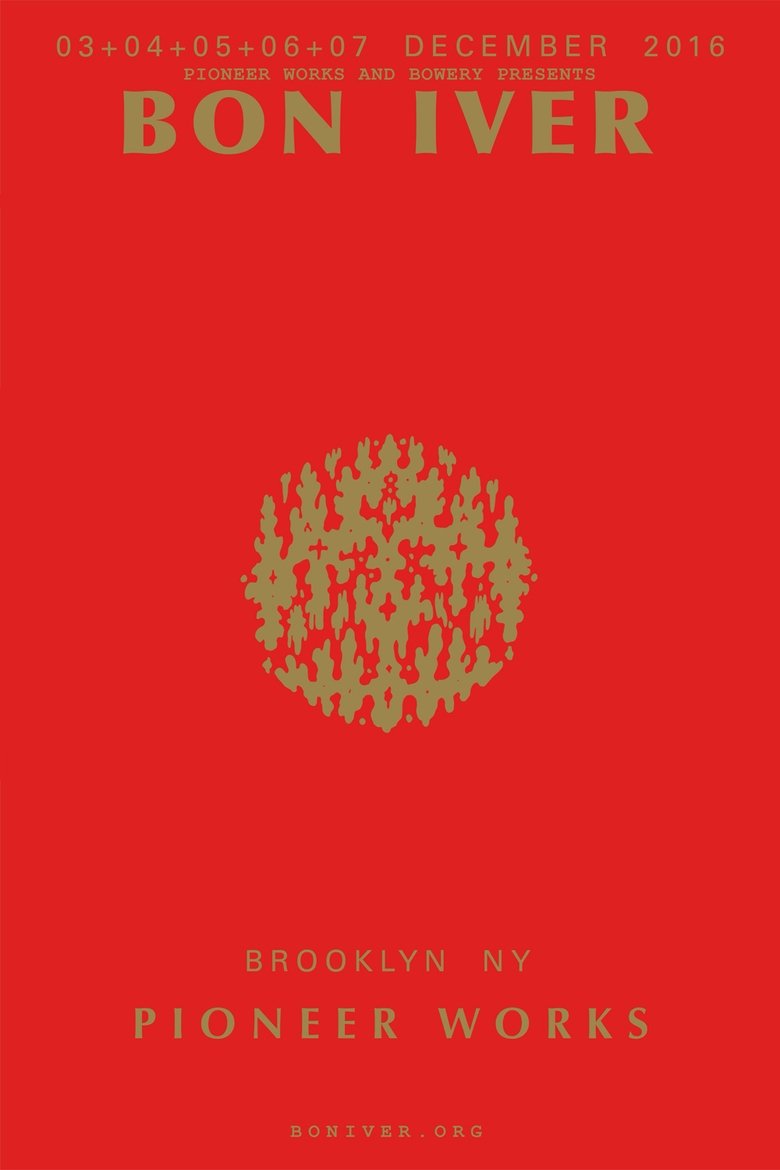Poster of Bon Iver : Live at the Pioneer Works Warehouse in Brooklyn NPR