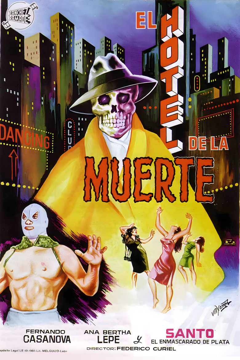 Poster of Santo in the Hotel of Death
