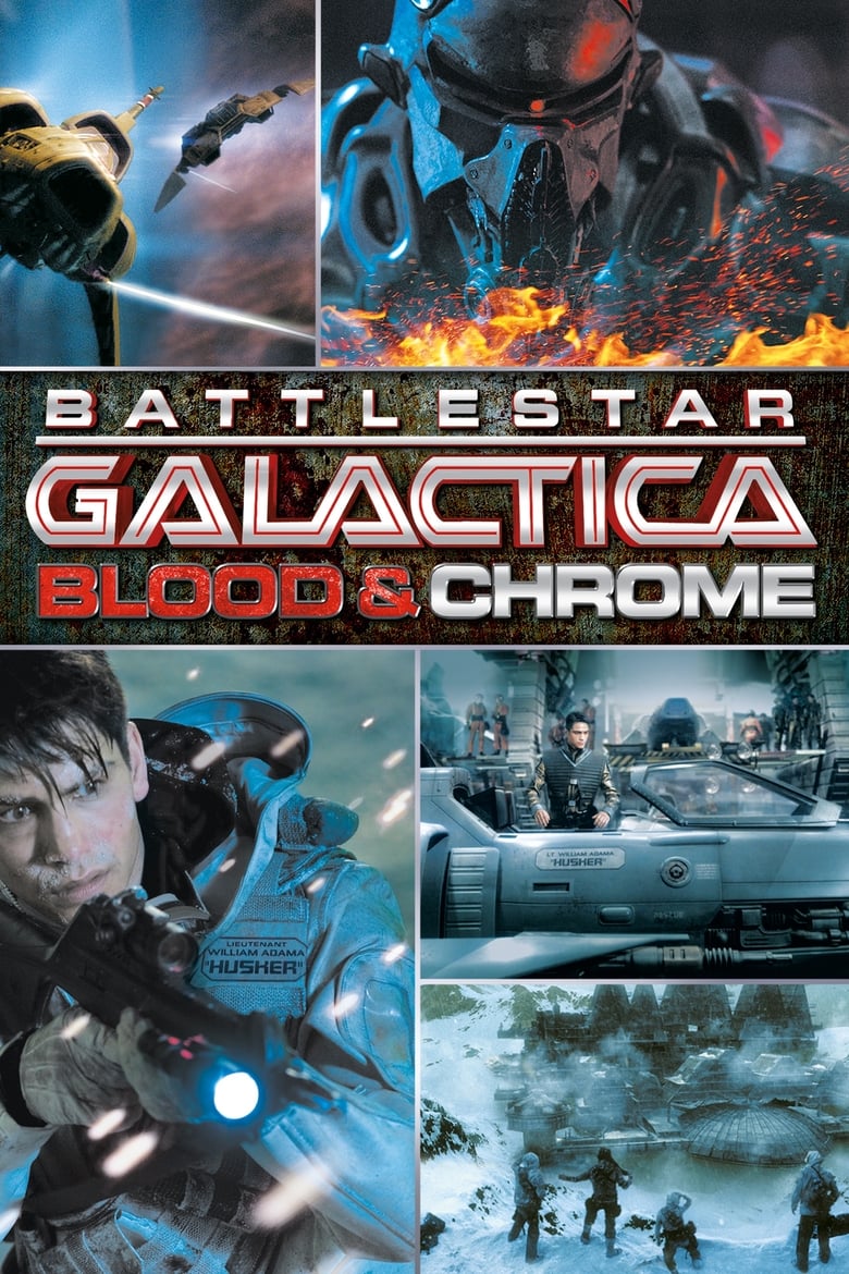 Poster of Battlestar Galactica: Blood & Chrome