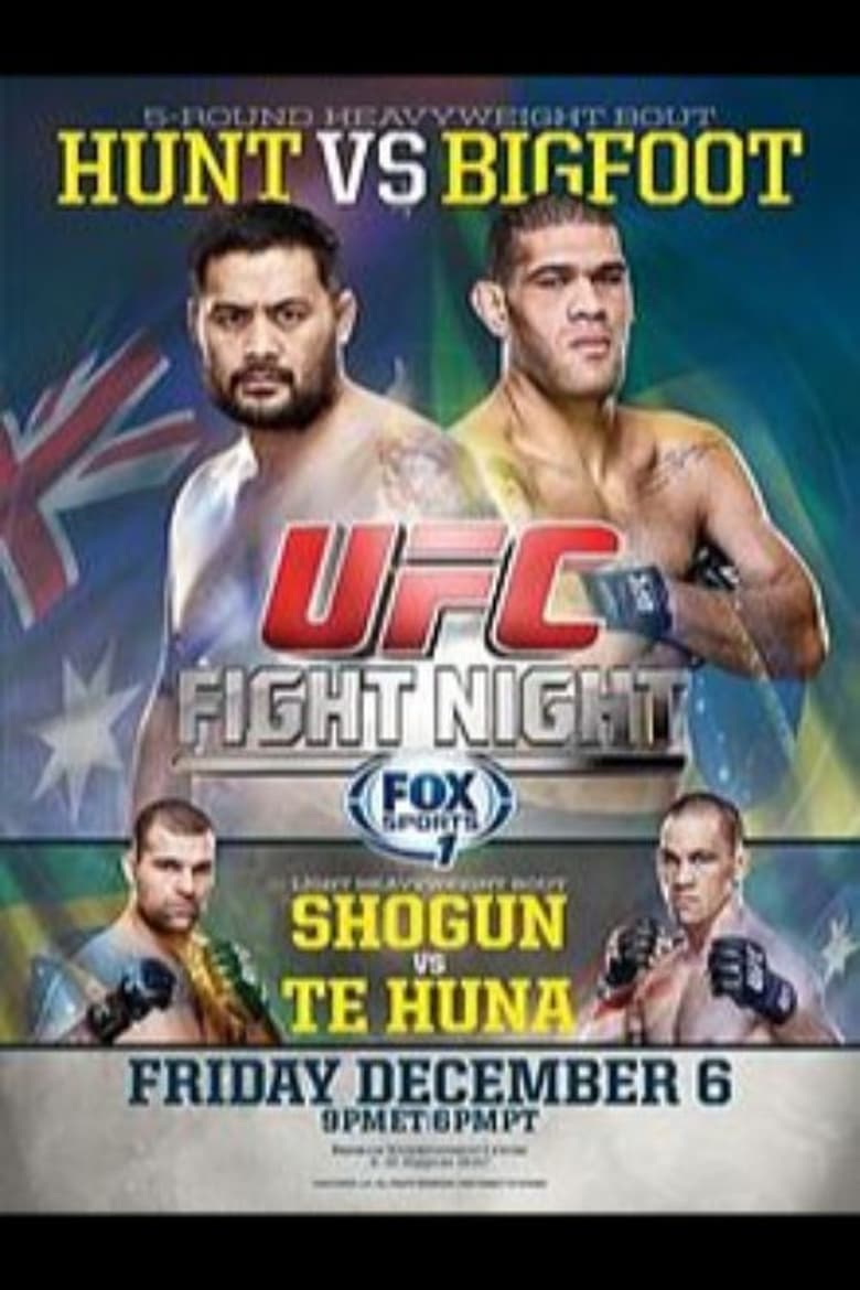 Poster of UFC Fight Night 33: Hunt vs. Bigfoot