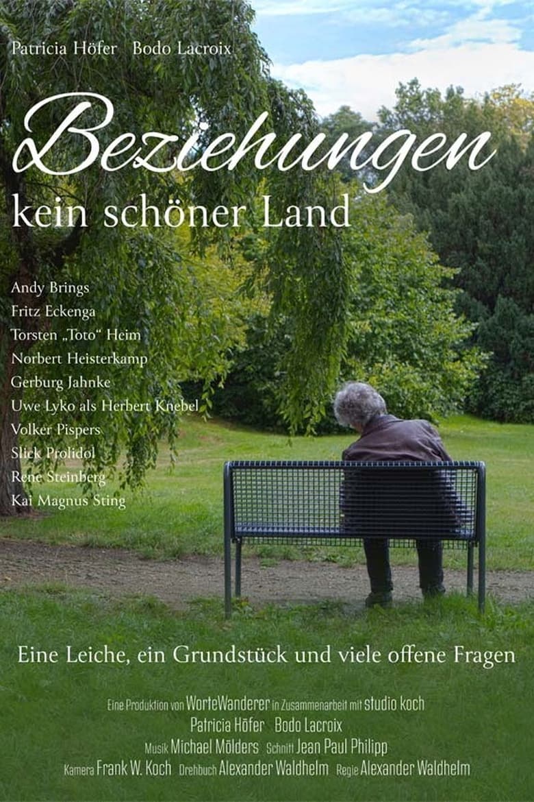 Poster of Beziehungen - kein schöner Land