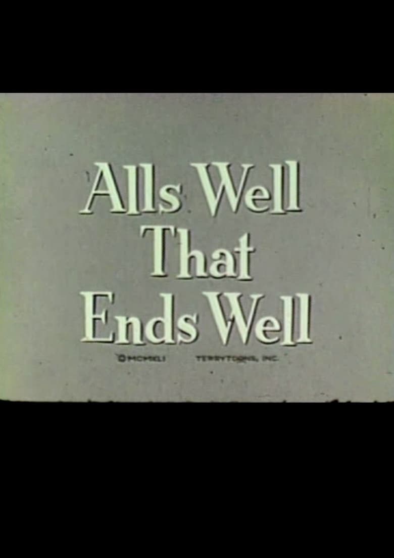 Poster of All's Well That Ends Well