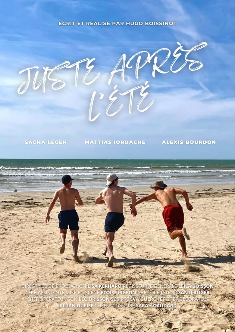 Poster of Juste après l'été