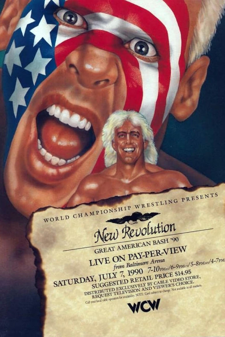 Poster of WCW Great American Bash '90: New Revolution