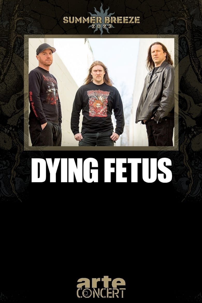 Poster of Dying Fetus - Summer Breeze 2023