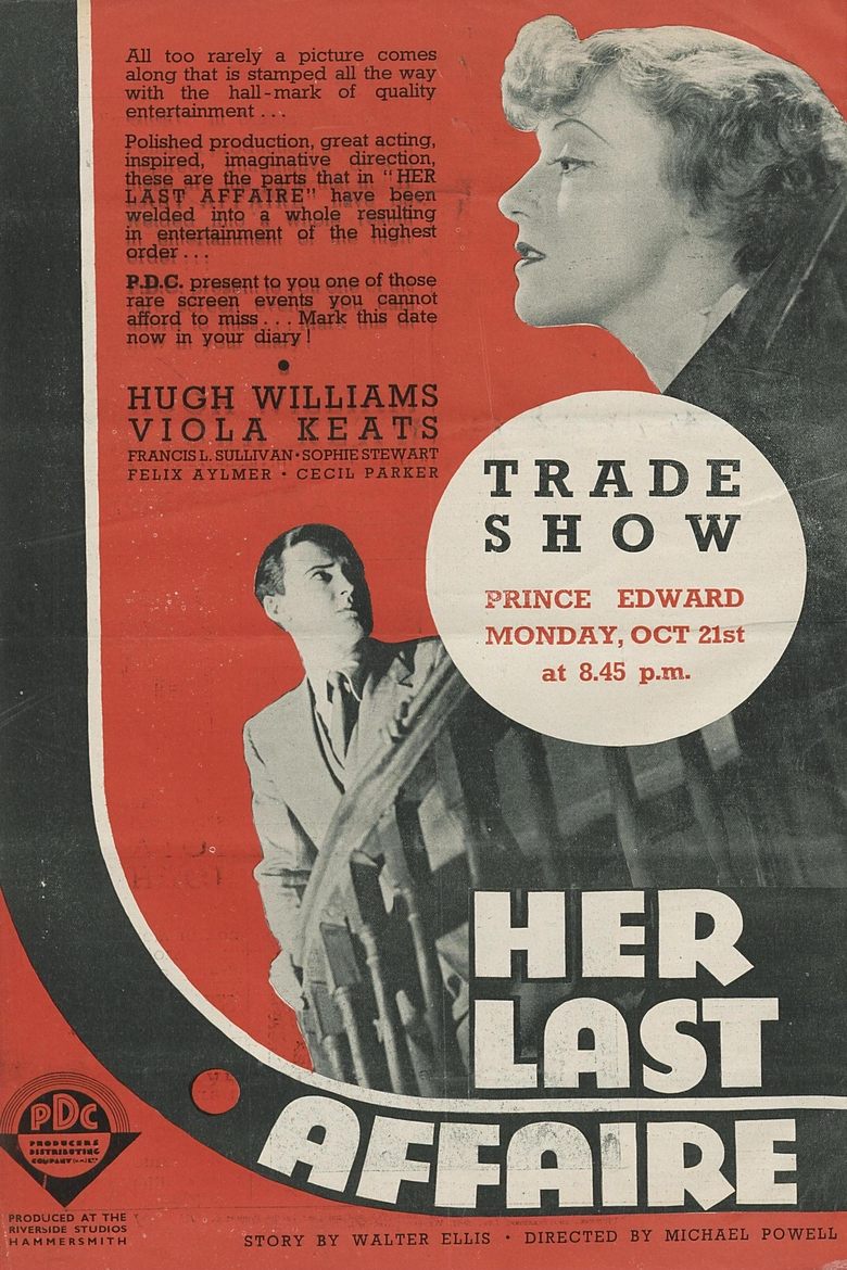 Poster of Her Last Affaire