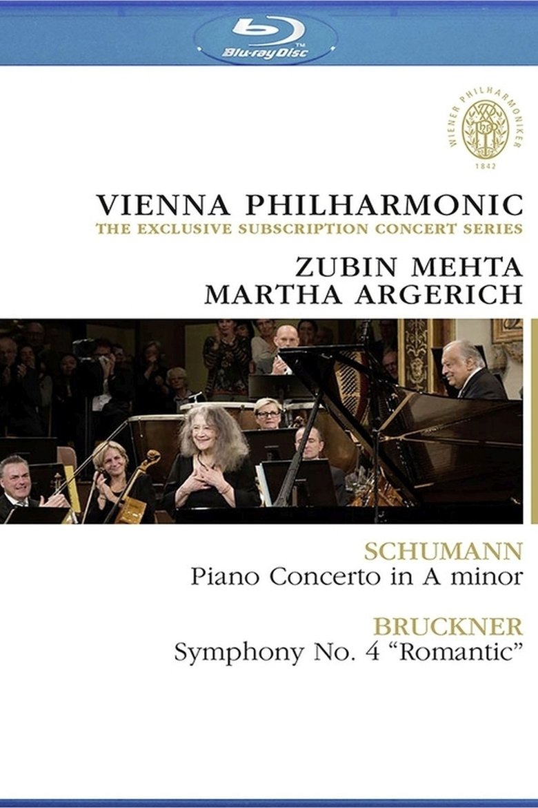Poster of Vienna Philharmonic The Exclusive Subscription Concert Series - Zubin Mehta & Martha Argerich