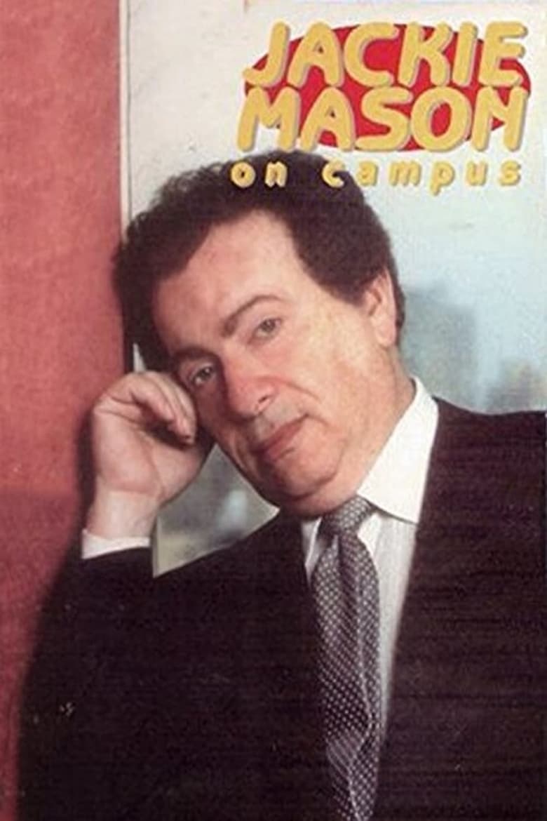 Poster of Jackie Mason on Campus