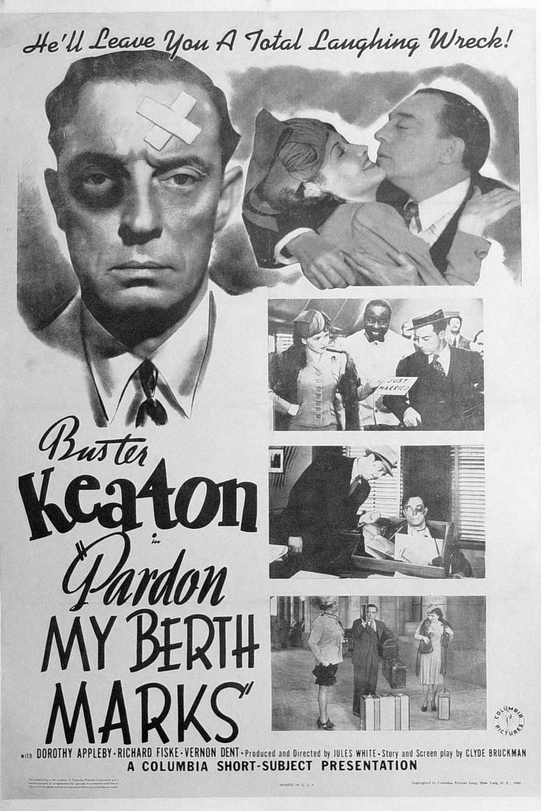 Poster of Pardon My Berth Marks