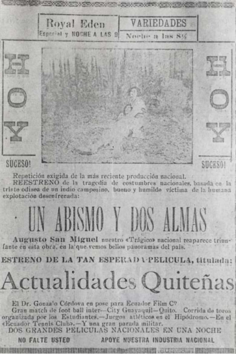 Poster of Un Abismo y Dos Almas