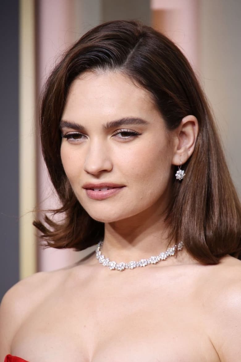 Portrait of Lily James