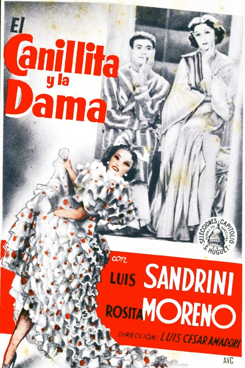 Poster of El canillita y la dama