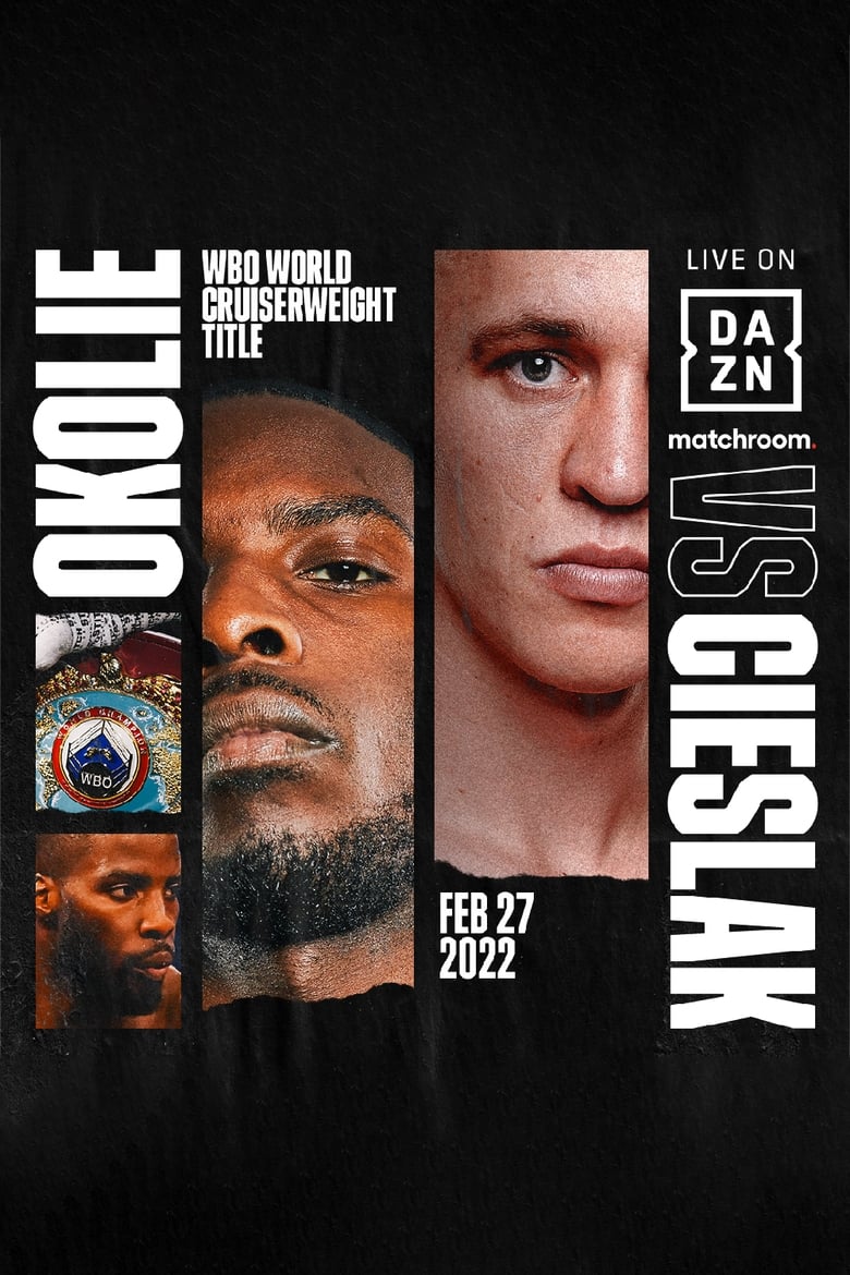 Poster of Lawrence Okolie vs. Michal Cieslak