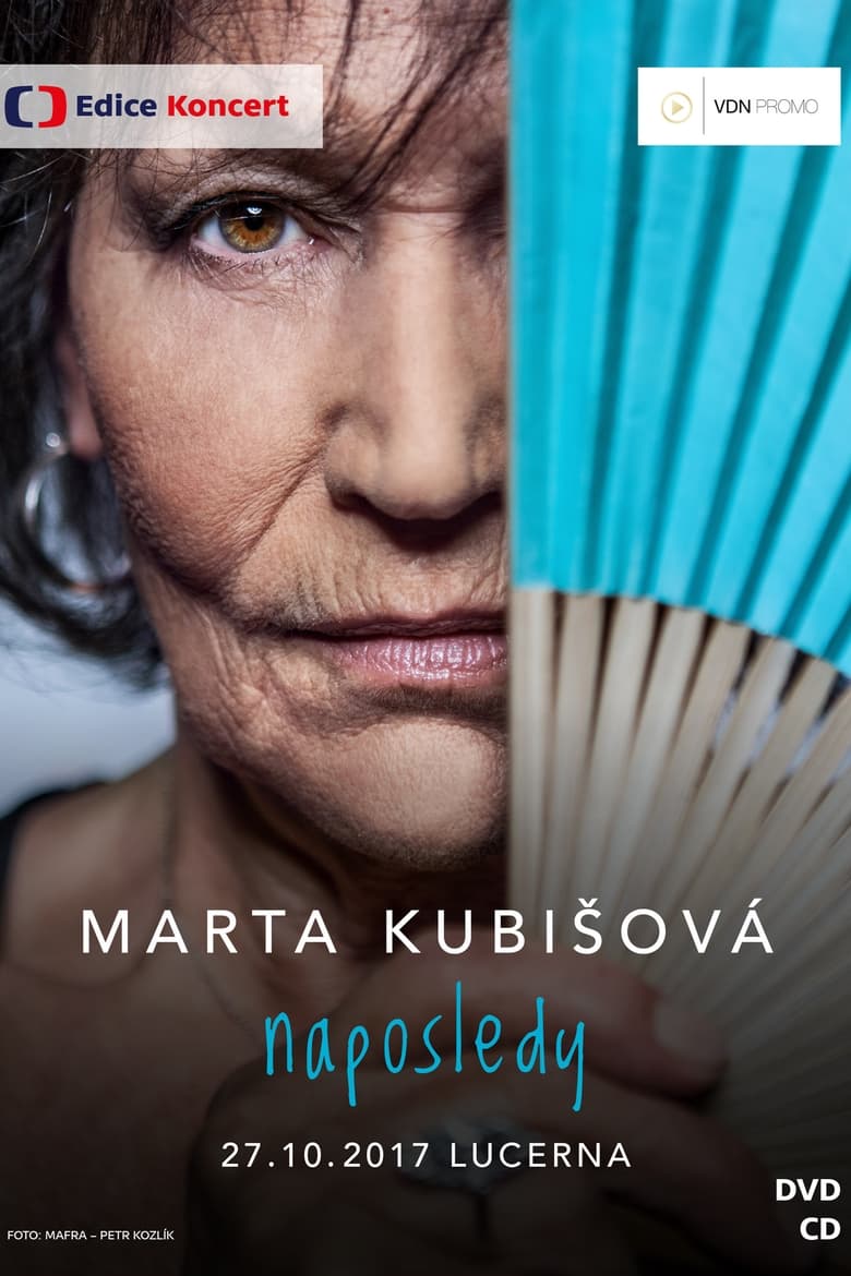 Poster of Marta Kubisova lastime