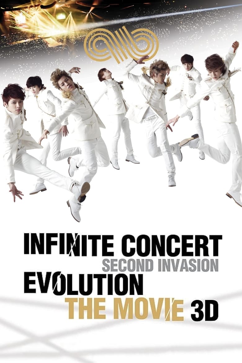 Poster of INFINITE Concert Second Invasion Evolution the Movie 3D